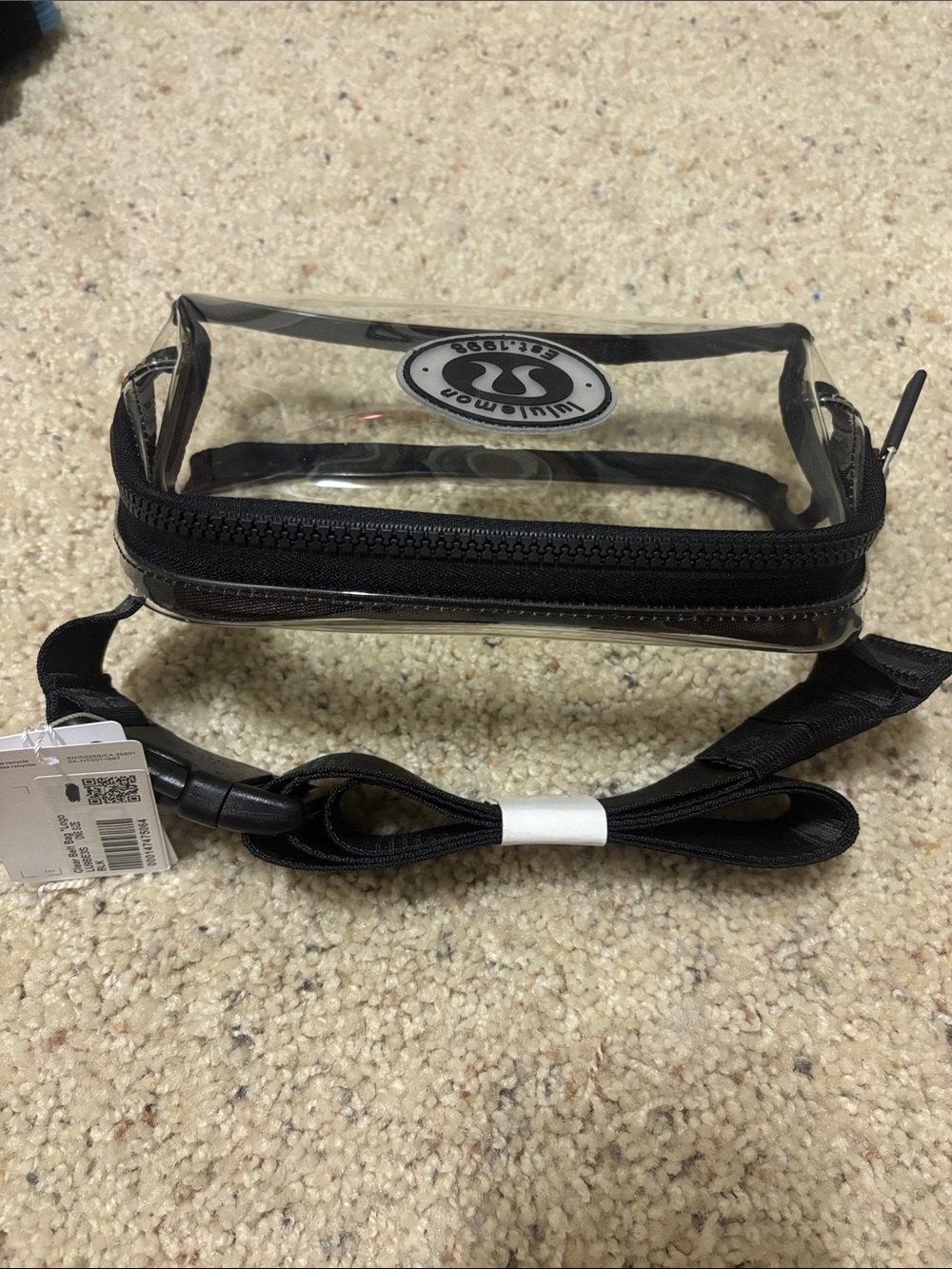 lululemon athletica Clear Belt Bag with Black Trim - Picture 4 of 4